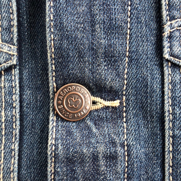 Classic Aeropostale Jean Jacket ❤️❤️ - Picture 4 of 5